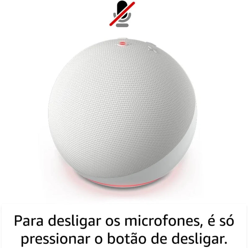 Alexa Echo Dot 5ª Geração - Caixa de Som Inteligente Original | Casa Moderna - SKYTUR | Envio Rápido para Todo o Brasil