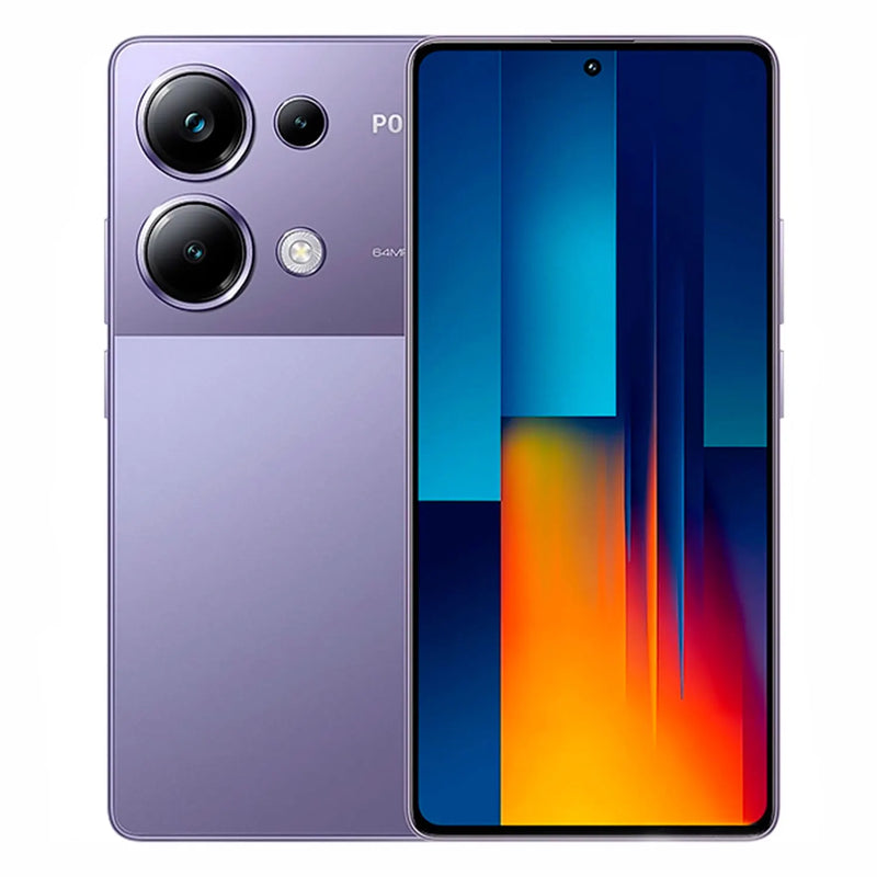 Xiaomi Poco M6 Pro 256GB ROM / 8GB RAM Versão Global | Smartphone 4G de Alto Desempenho com ROM Global, Câmera de 64MP e Carregador de 67W