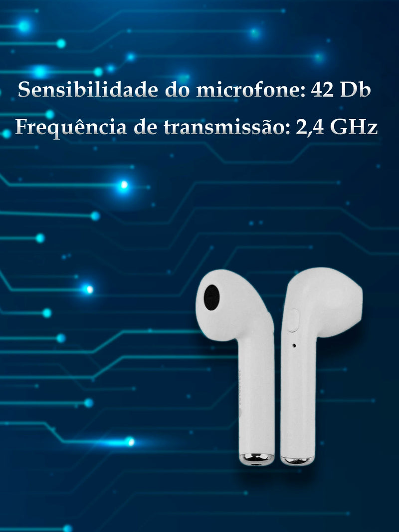 Fone de Ouvido Sem Fio i7s TWS Bluetooth