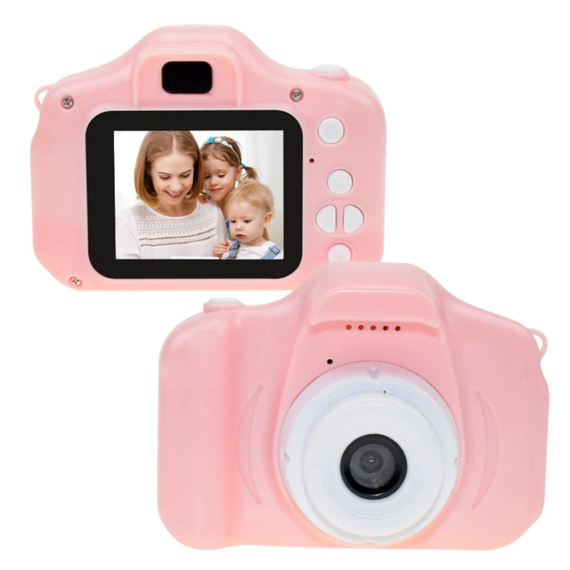 X2 Mini Câmera Digital para Crianças – Tira Fotos e Grava Vídeos, Pequeno Brinquedo SLR