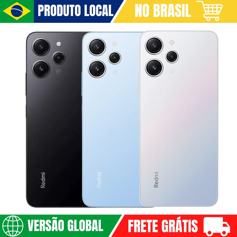 Xiaomi Redmi 12, 256GB ROM, 8GB RAM, Versão Global