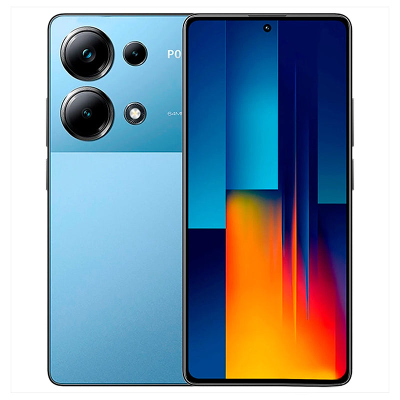 Xiaomi Poco M6 Pro 256GB ROM / 8GB RAM Versão Global | Smartphone 4G de Alto Desempenho com ROM Global, Câmera de 64MP e Carregador de 67W