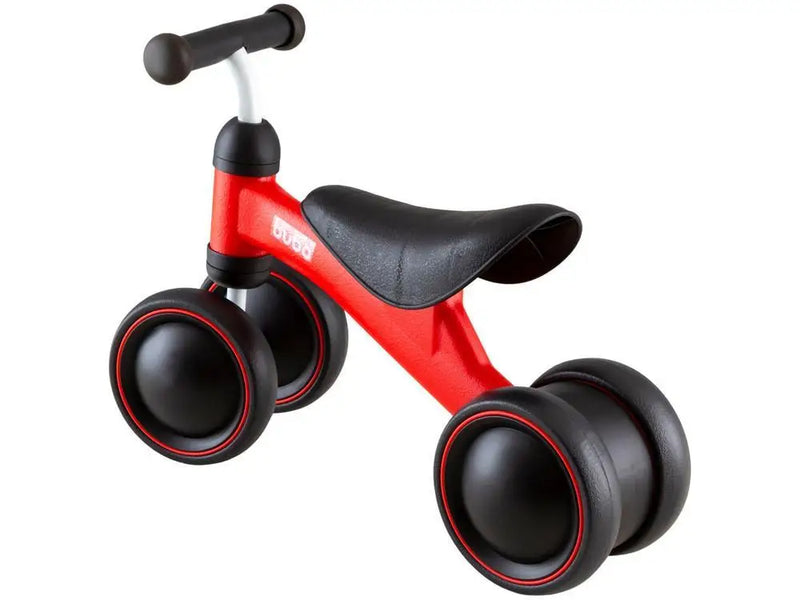 Bicicleta de Equilíbrio Infantil Buba 4 Rodas - Vermelho