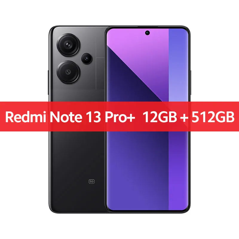 Xiaomi Redmi Note 13 Pro Plus, 5G, Versão Global